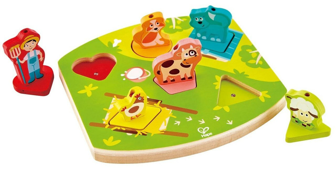 Hape Farmyard Sound Puzzle