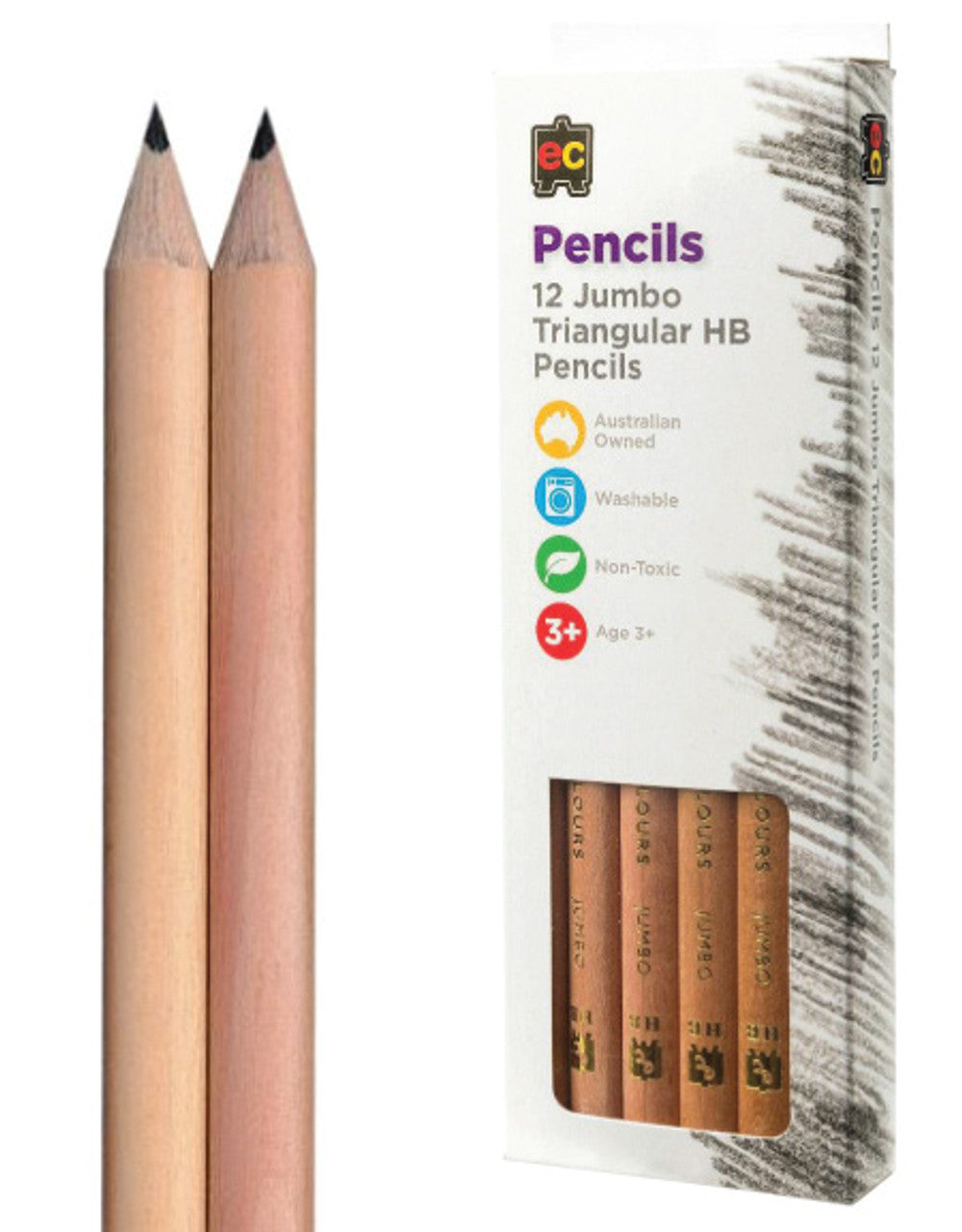 Jumbo Triangular Lead Pencil