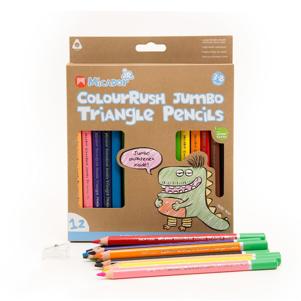 Micador Jumbo ColouRush Pencils