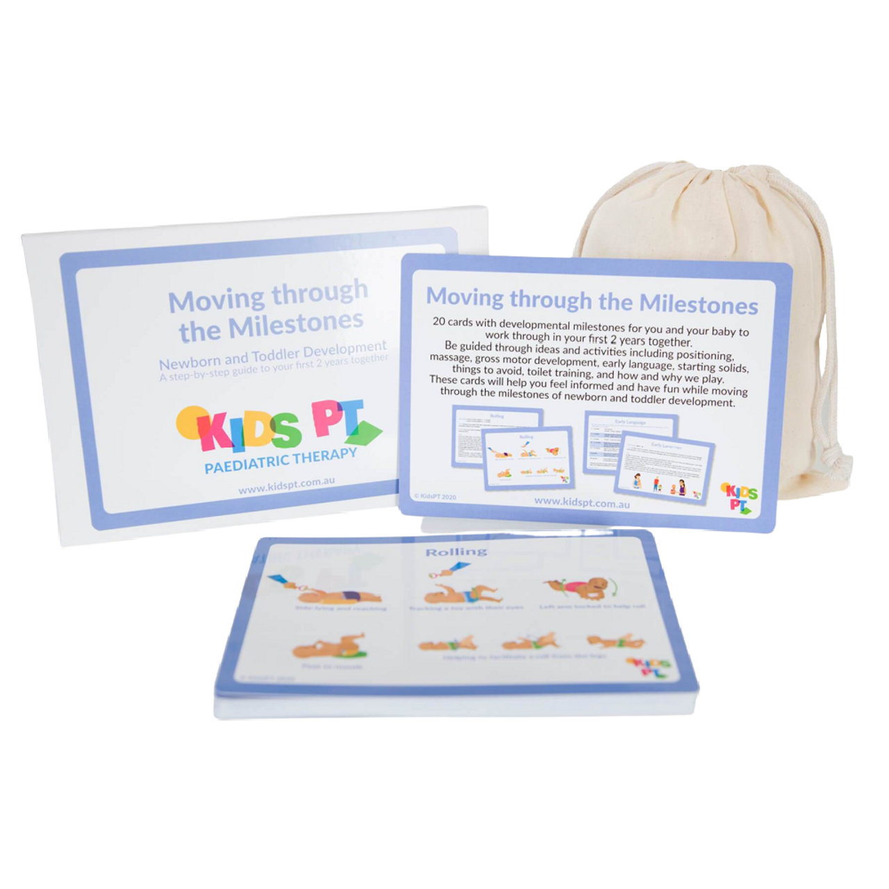 Kids PT - Moving Through The Milestones Cards