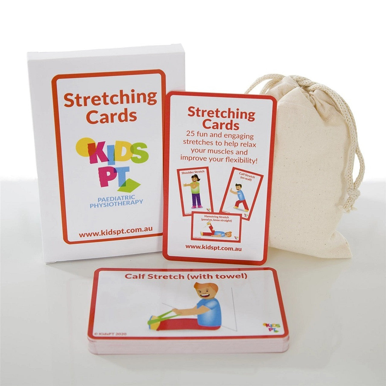 Kids PT Stretching Cards