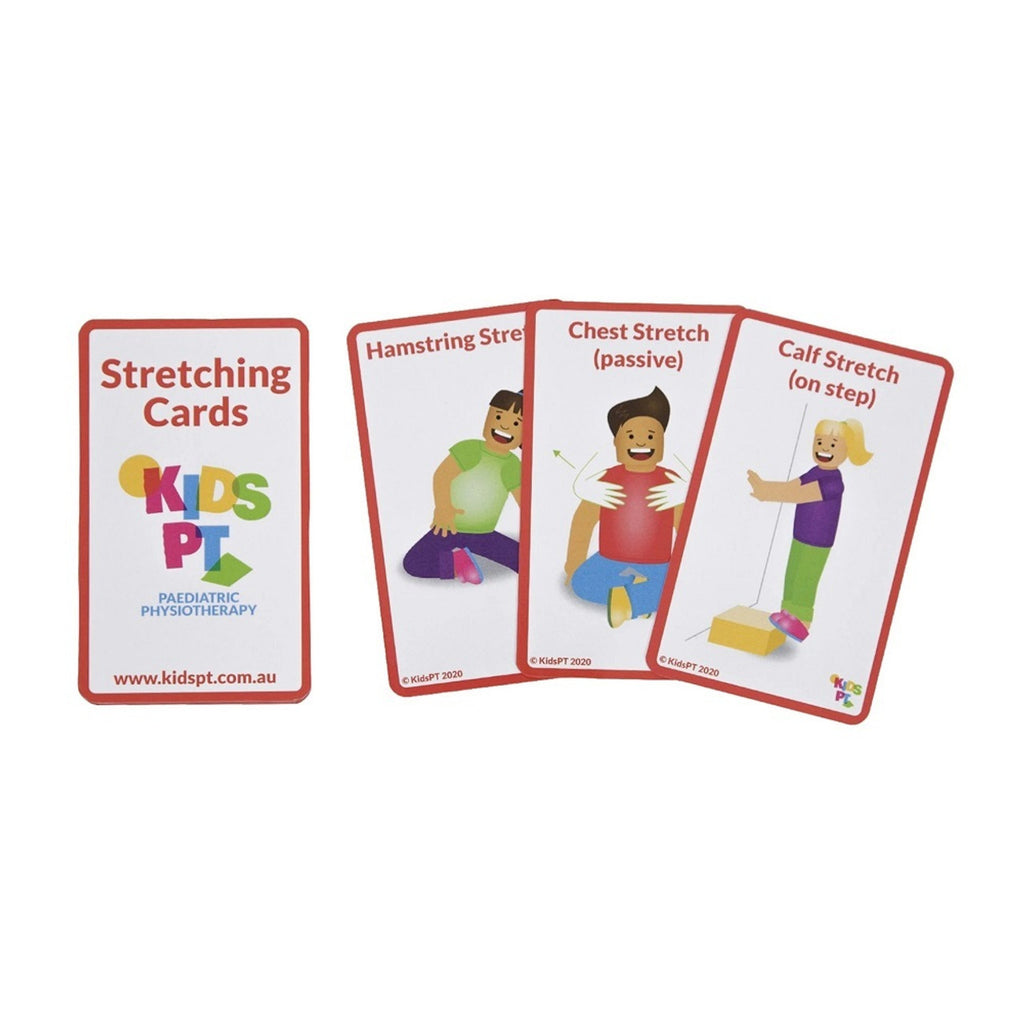 Kids PT Stretching Cards