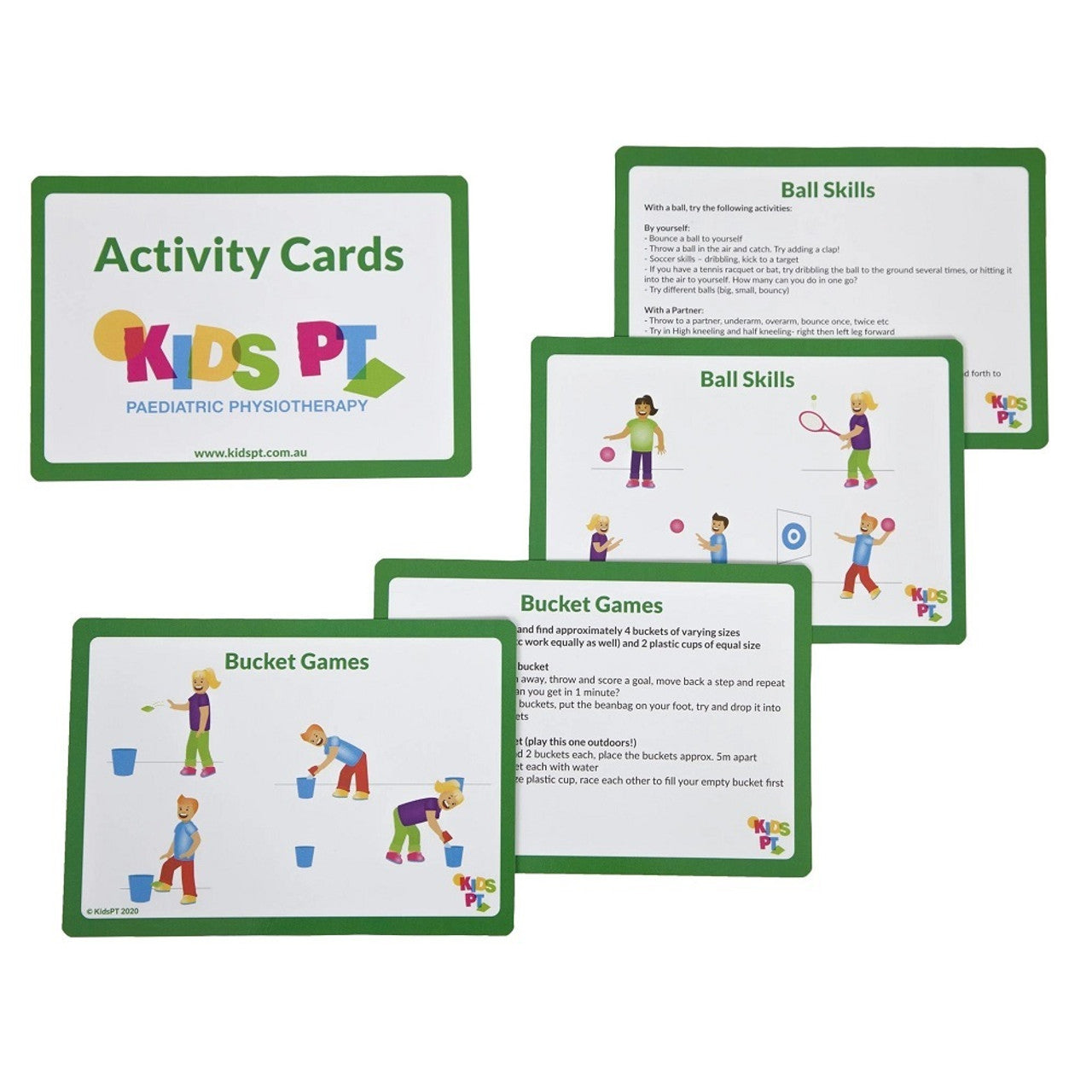 Kids PT Activity Cards
