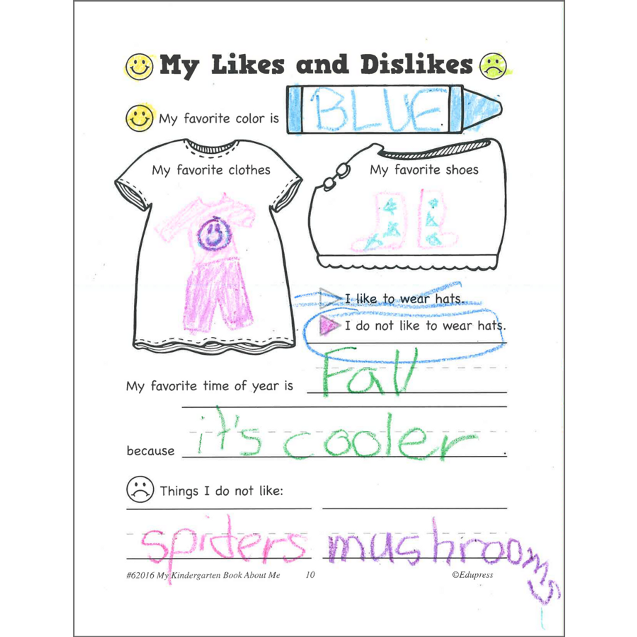 My Own All About Me Books