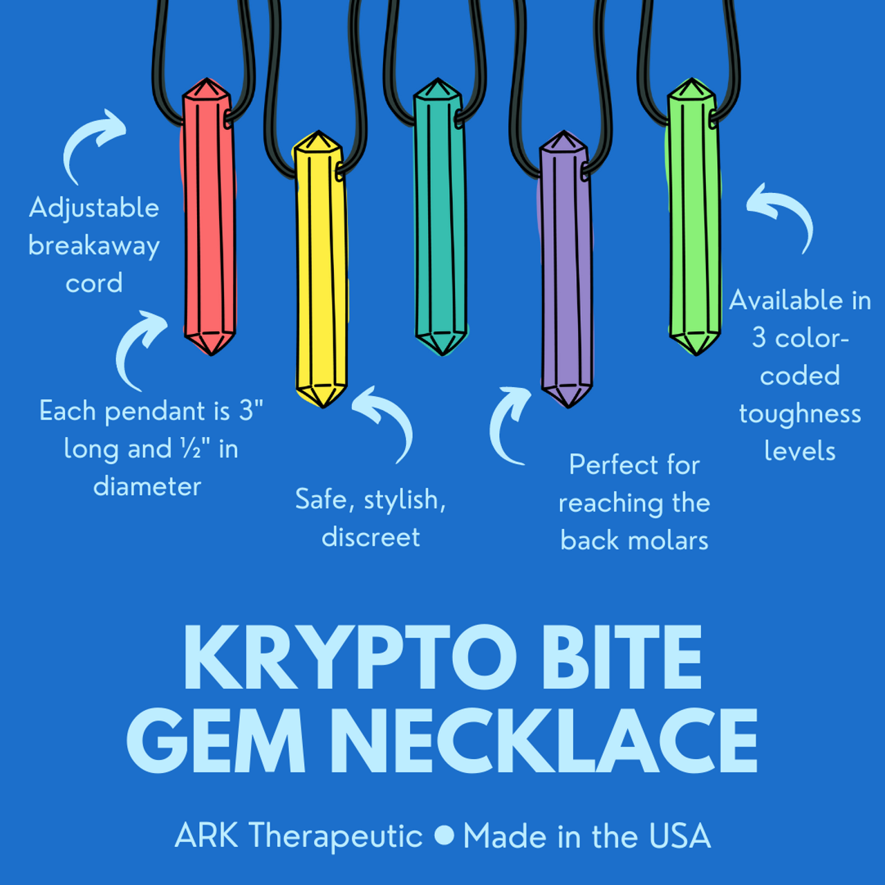 Ark Krypto-Bite Chewable Necklace
