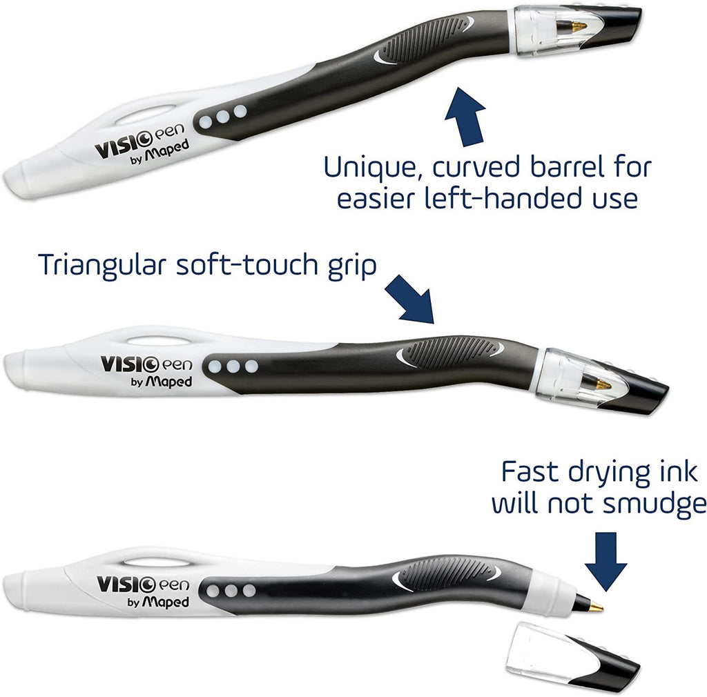 Maped Pen for Left Handers - Visipen (Set of 2)