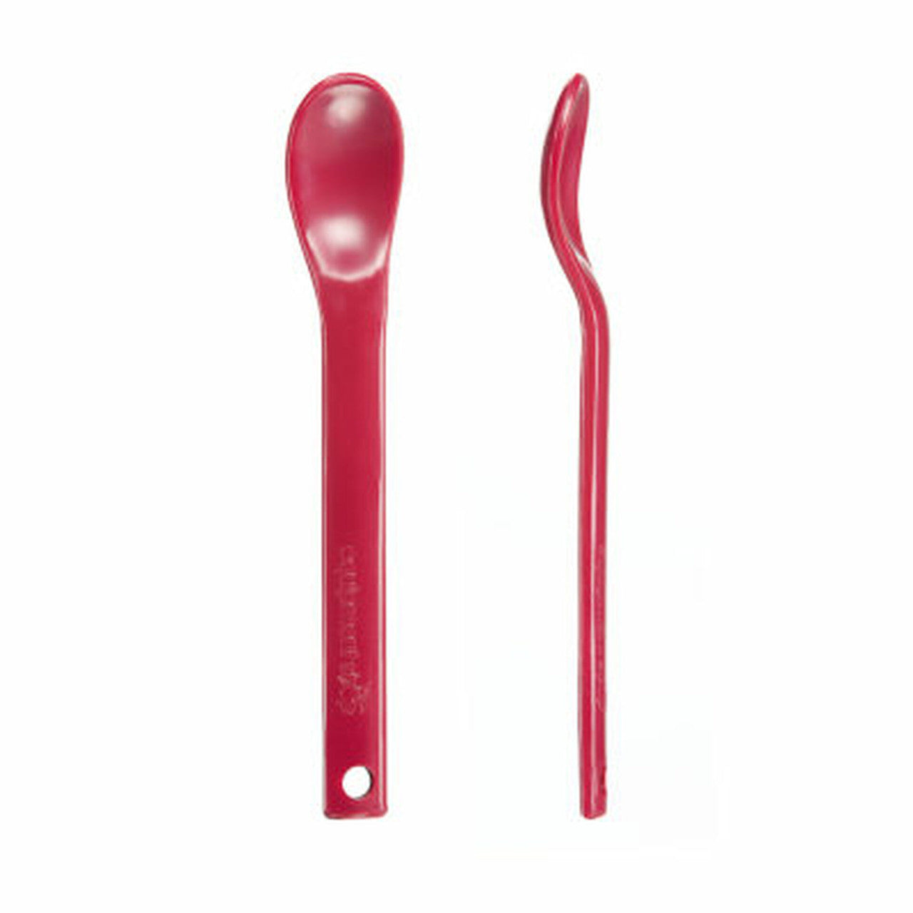 Ark's Maroon Spoon - Large and Small