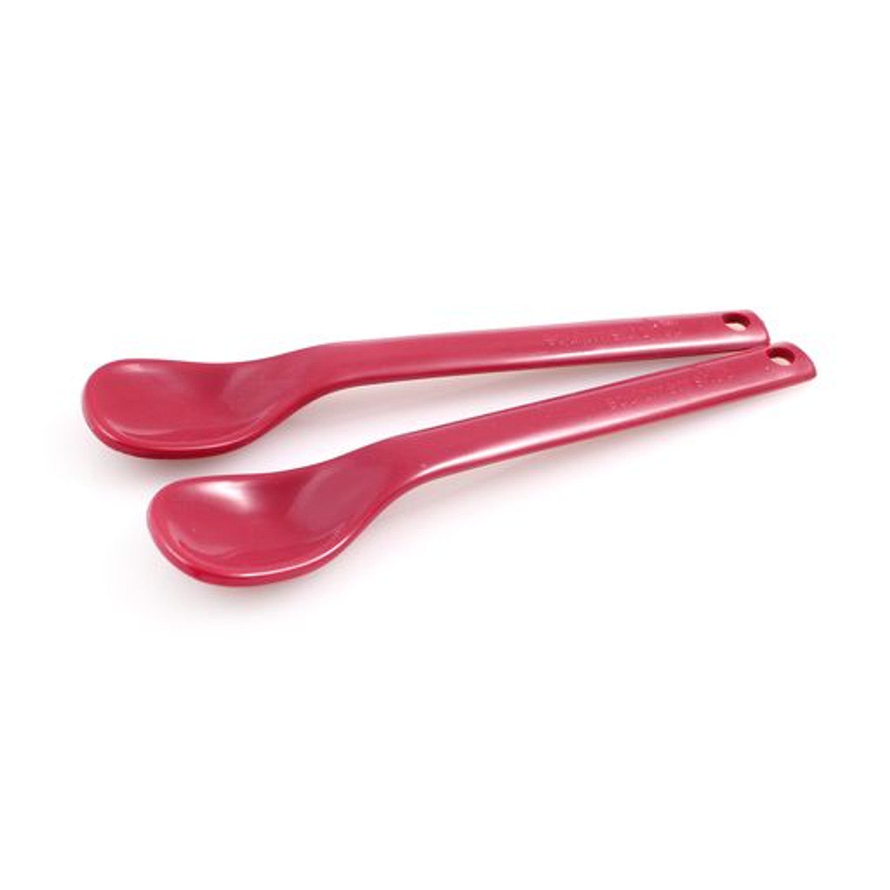 Ark's Maroon Spoon - Large and Small