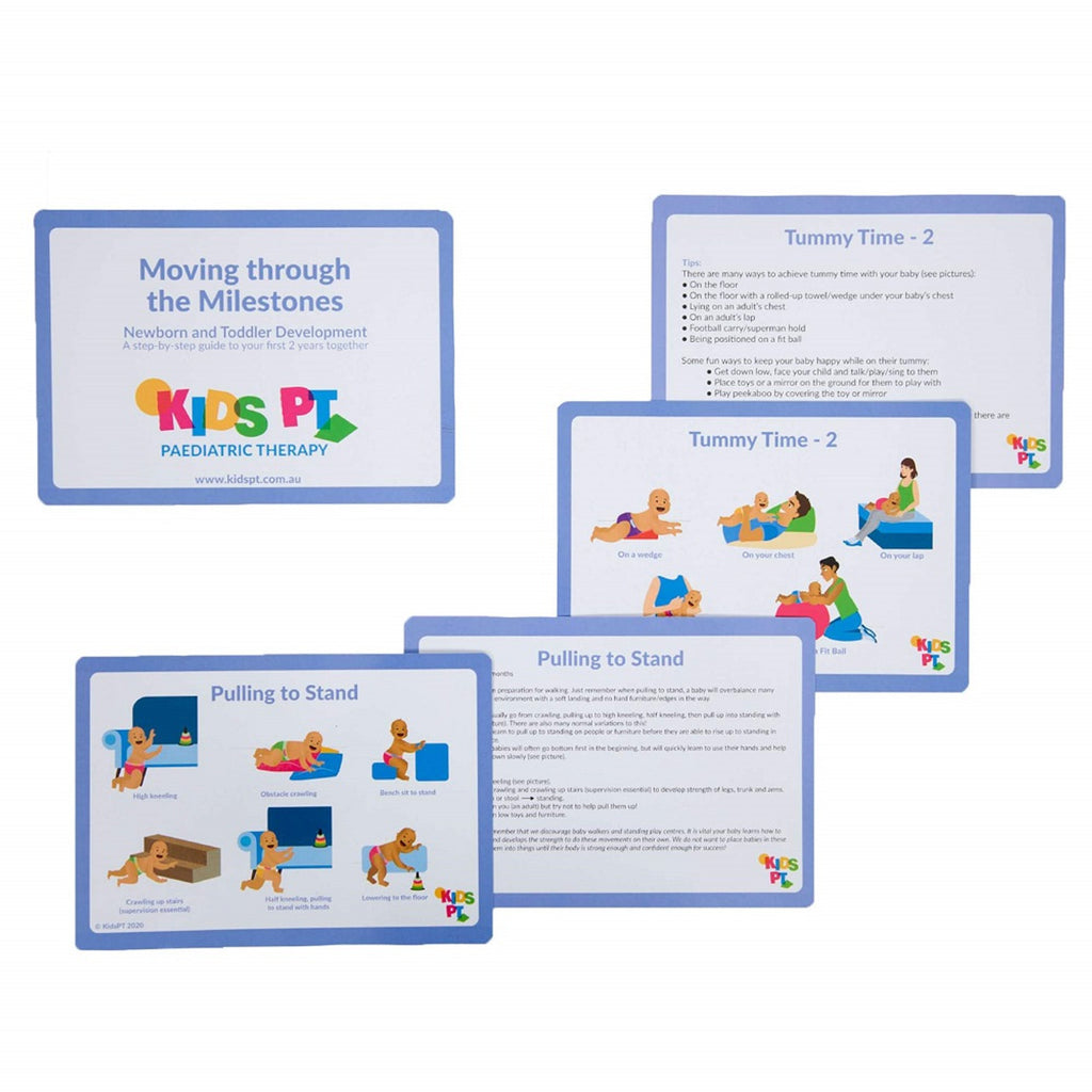 Kids PT - Moving Through The Milestones Cards