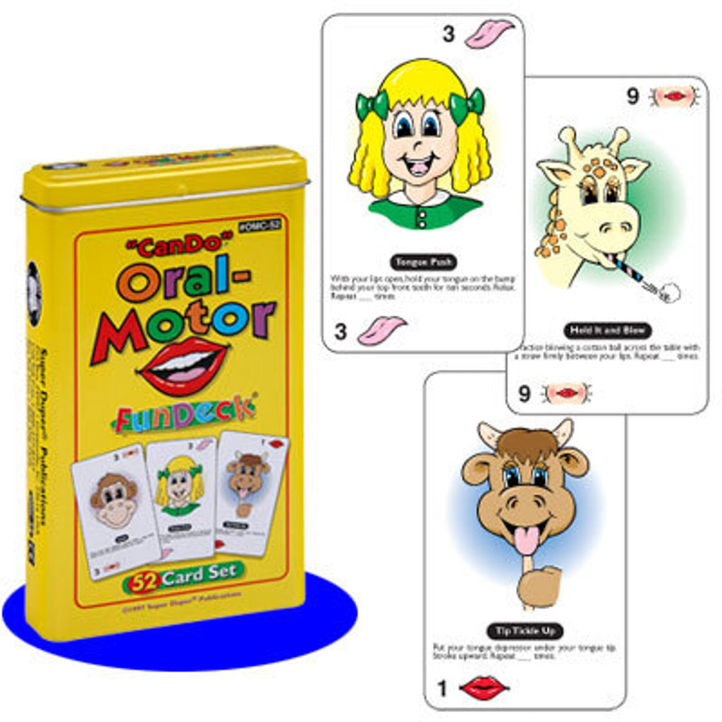 'Can Do' Oral Motor Fun Deck