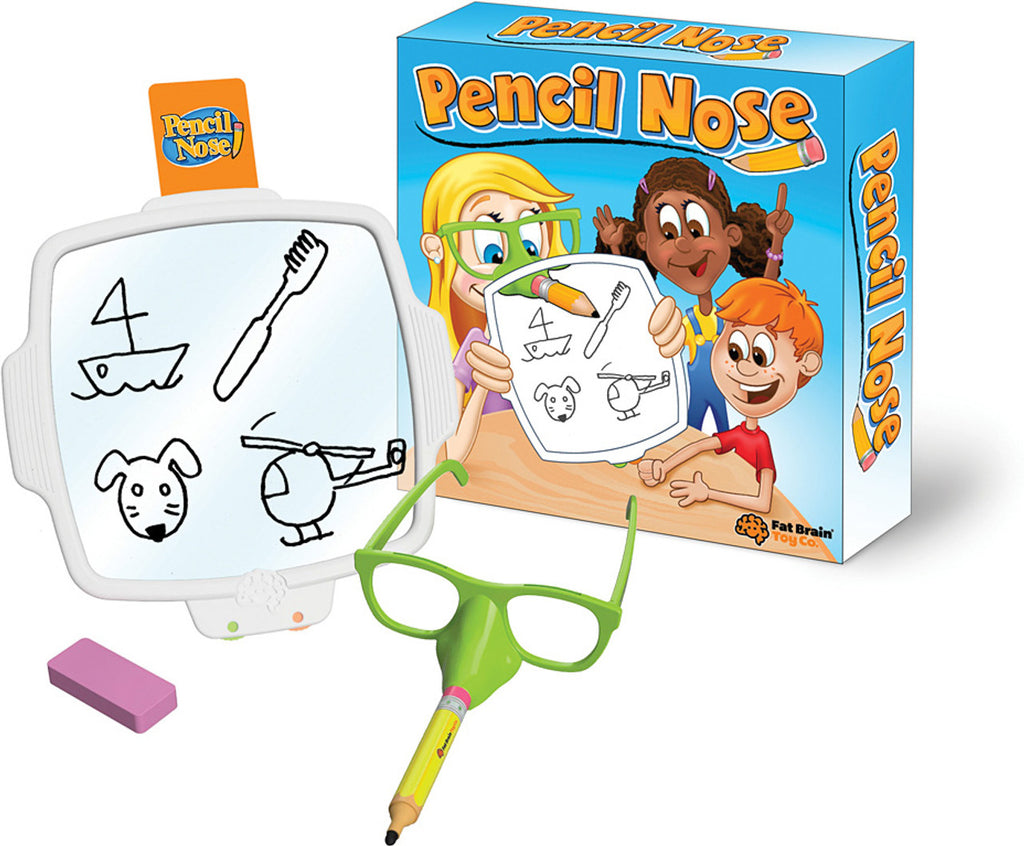 Fat Brain Toys - Pencil Nose Game