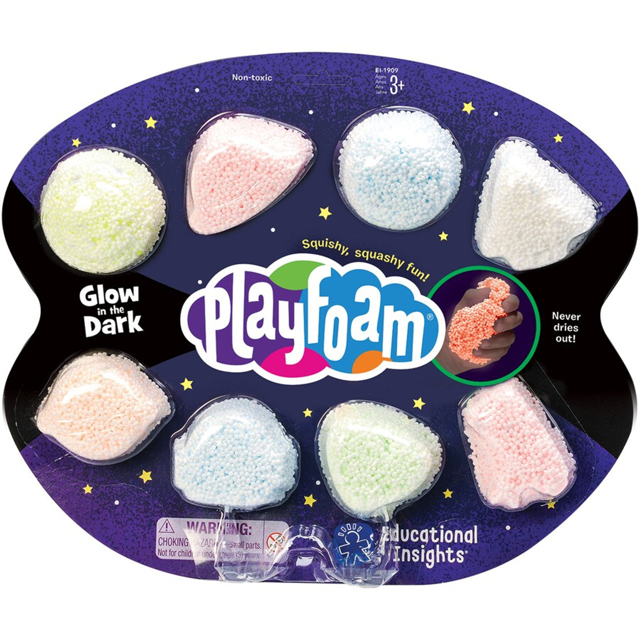 Playfoam Glow In The Dark 8 Pack