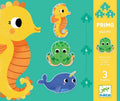 In The Sea - Progressive Puzzle 4, 6, 9piece