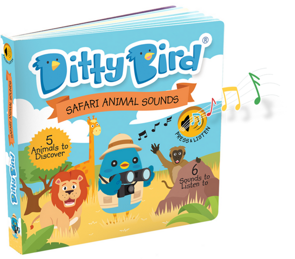Safari Animal Sounds Board Book