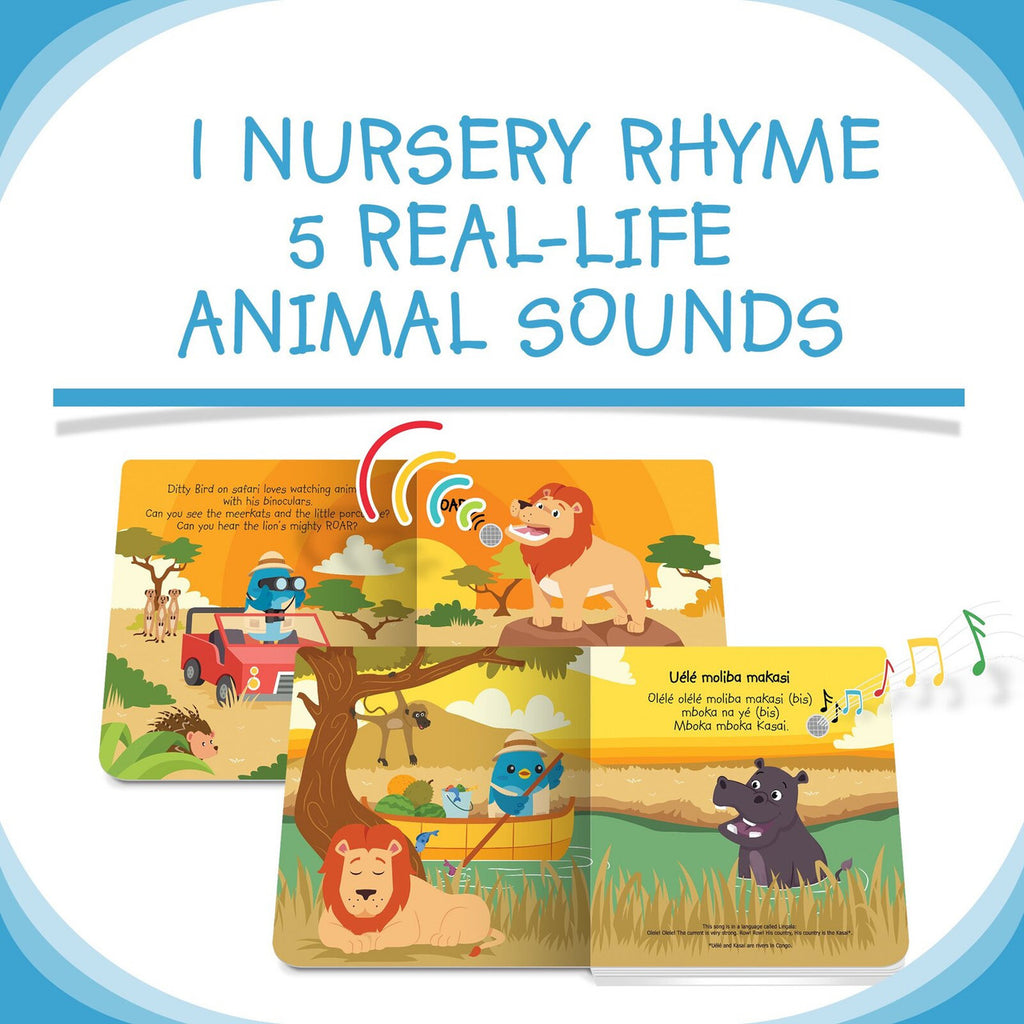 Safari Animal Sounds Board Book
