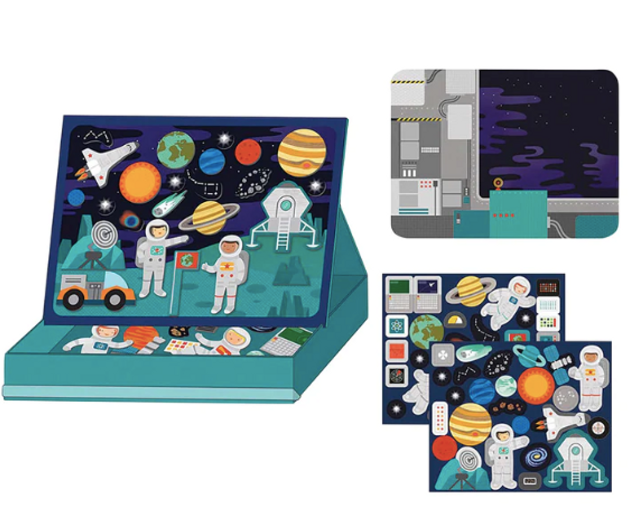 Magnetic Play Scenes - Outer Space and Story Time