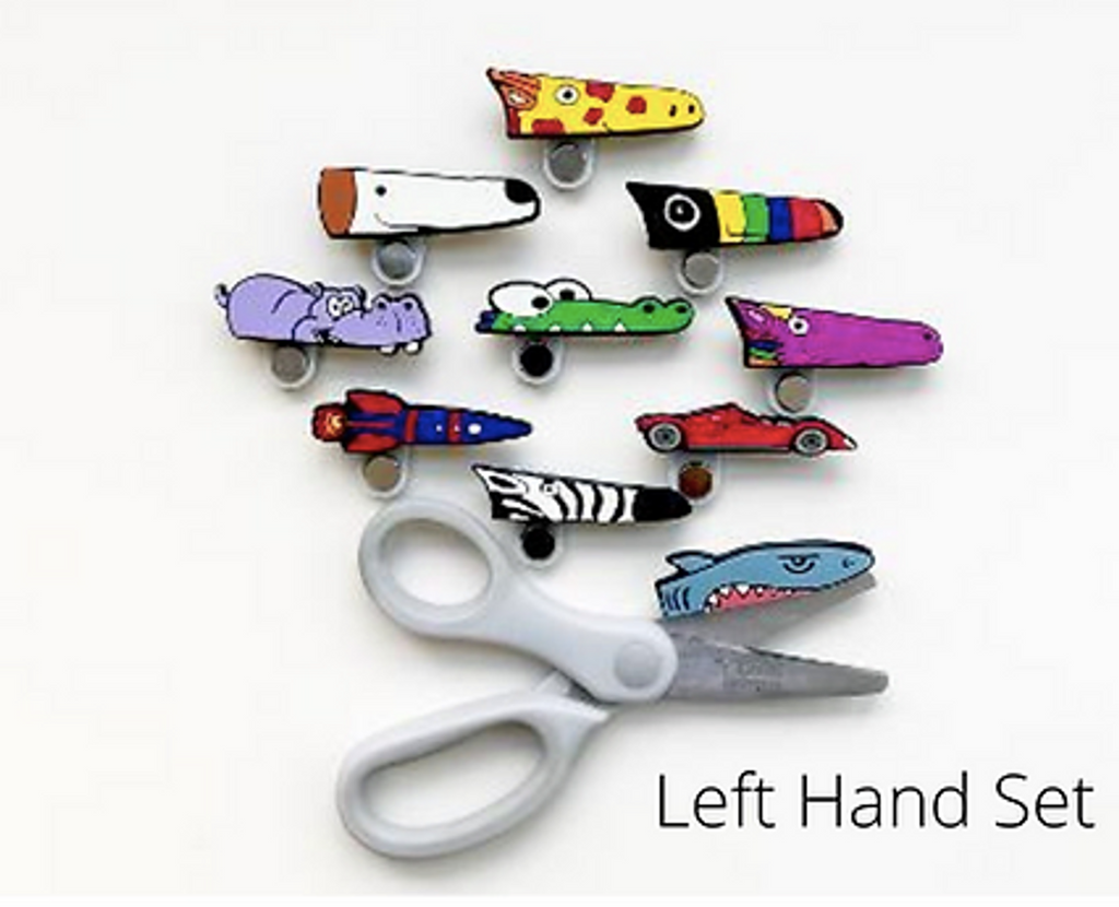 Hungry Cutters Scissor Magnets - Single or Set of 10
