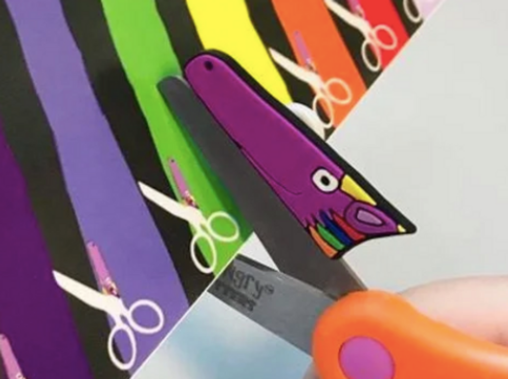 Hungry Cutters Scissor Magnets - Single or Set of 10
