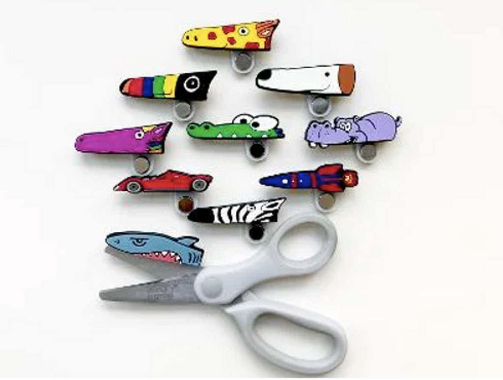 Hungry Cutters Scissor Magnets - Single or Set of 10