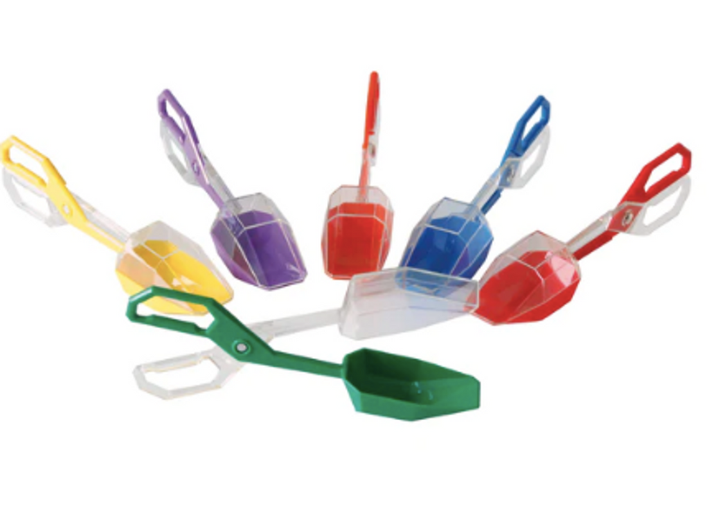 Rainbow Tongs (Pack of 6)