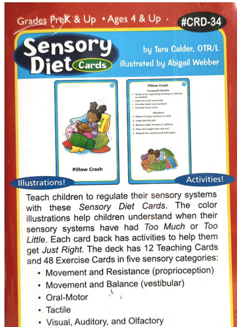 Sensory Diet Cards