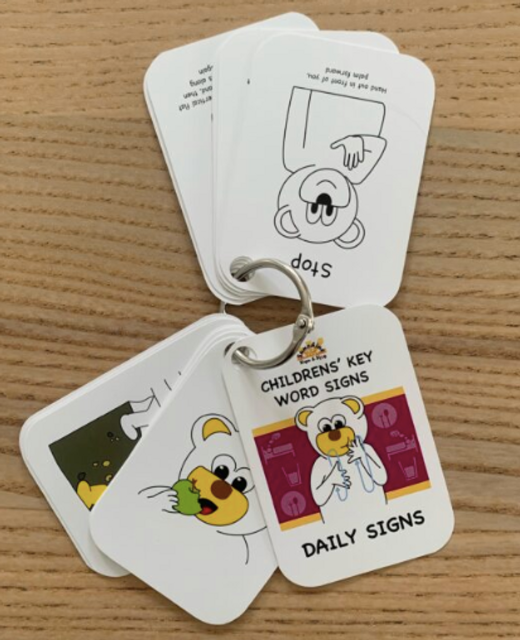 Flashcards - Lanyard of Daily Signs