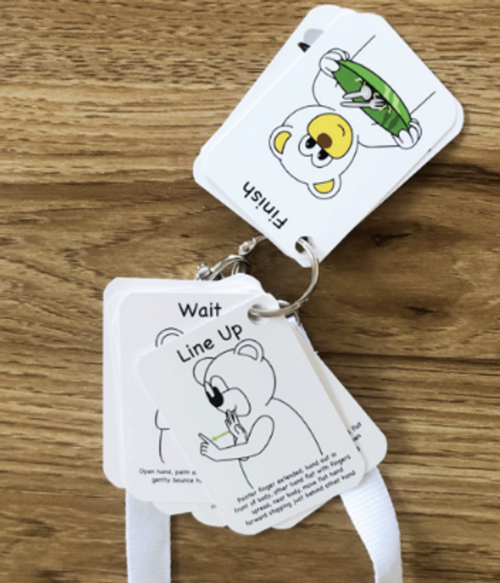 Flashcards - Lanyard of Daily Signs