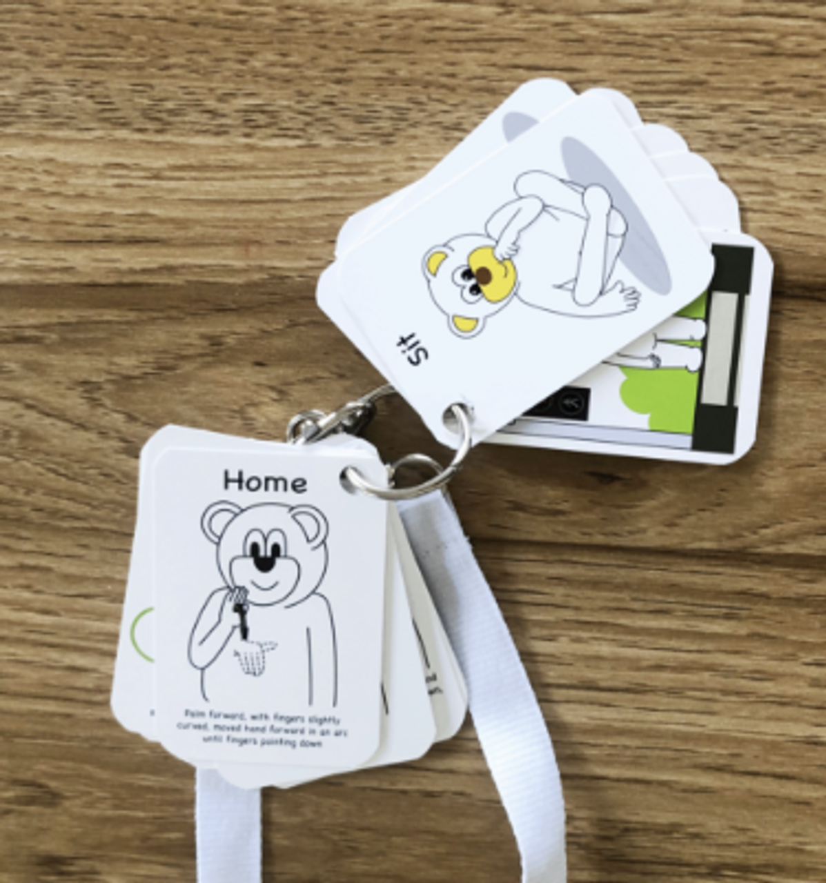 Flashcards - Lanyard of Daily Signs