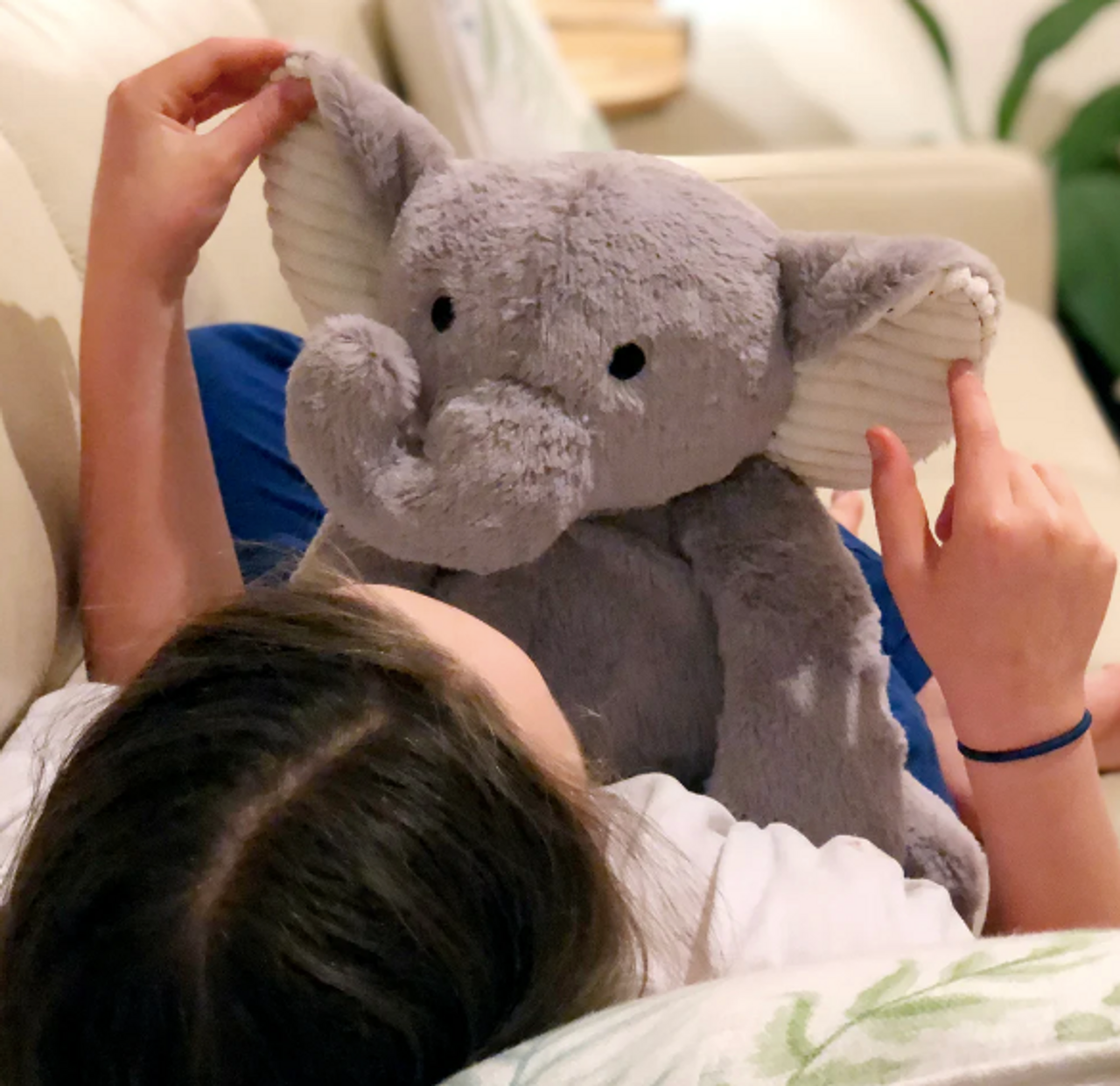 Weighted Cuddly Elephant