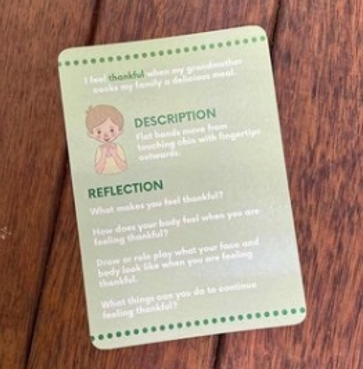 My Zones of Feelings Auslan Flash Cards