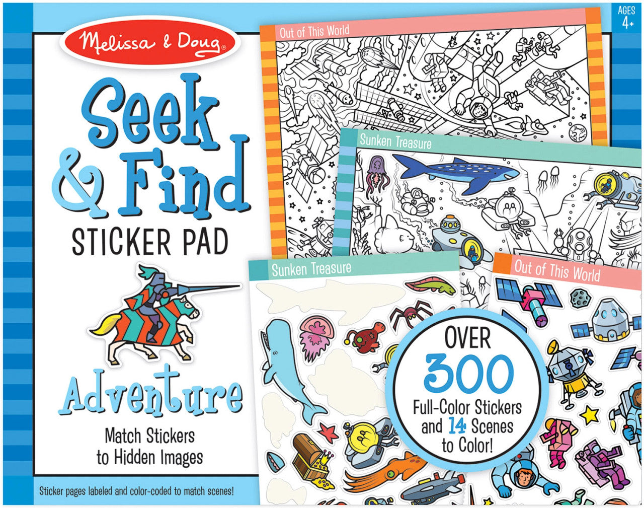 Seek and Find Sticker Pads