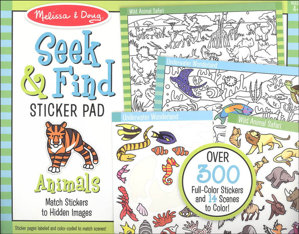 Seek and Find Sticker Pads