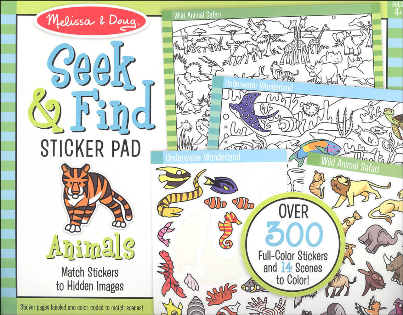 Seek and Find Sticker Pads