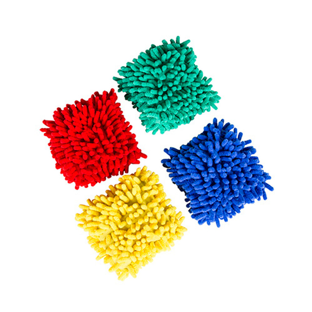 Shaggy Bean Bags - Set of 4