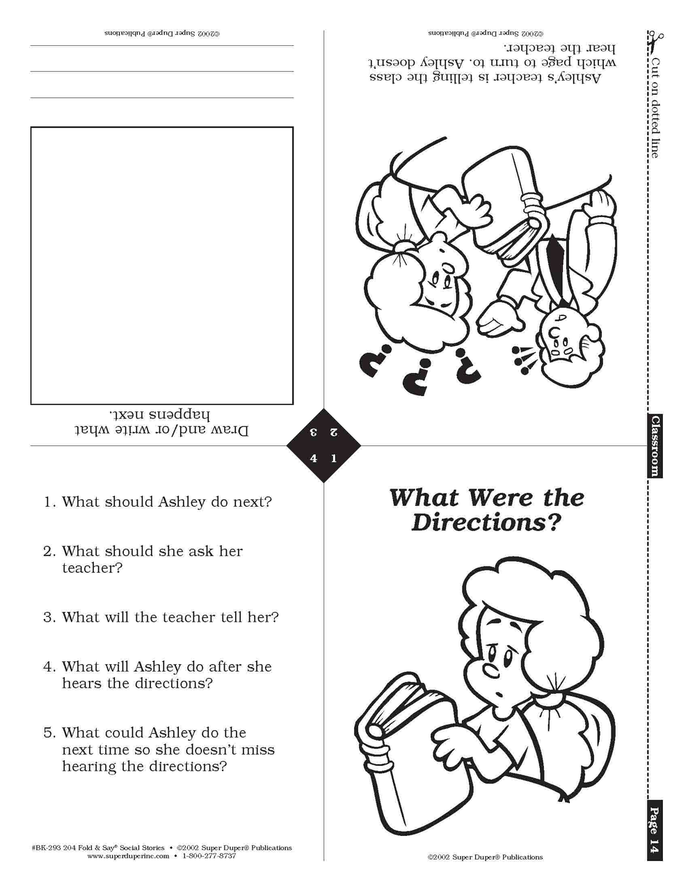 204 Fold and Say Social Skills Book