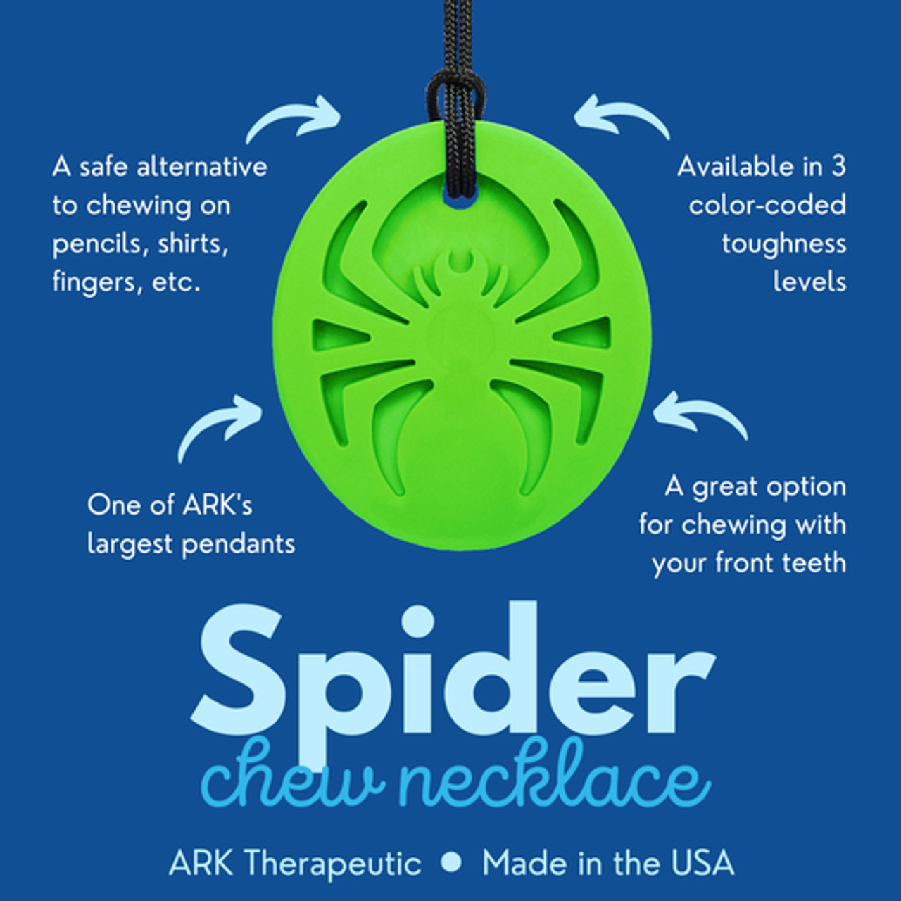 Ark's Spider Bite Chew Necklace