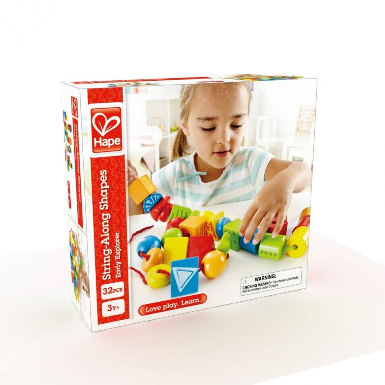 Hape String Along Shapes - Creative Lacers