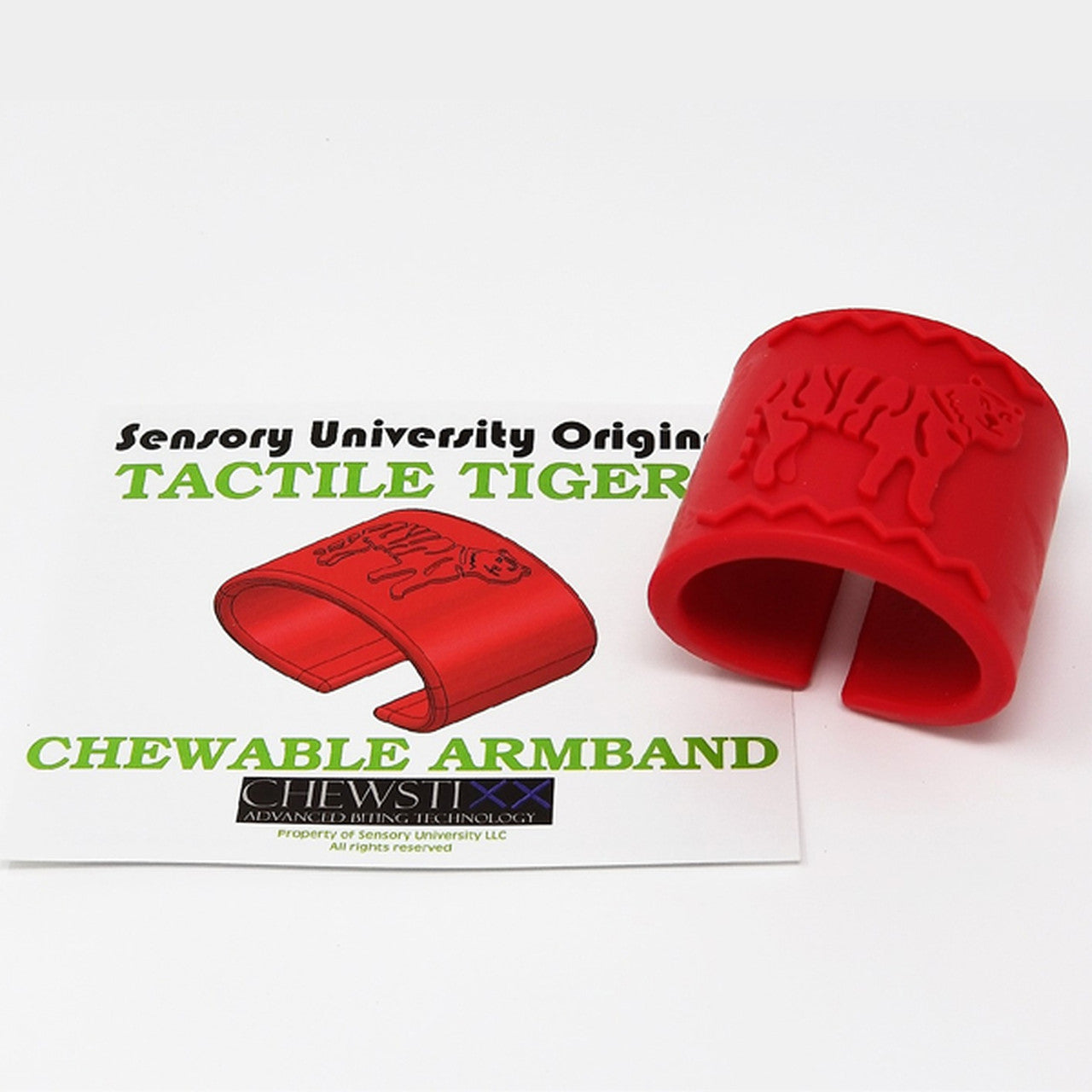 Tactile Tiger Arm Band