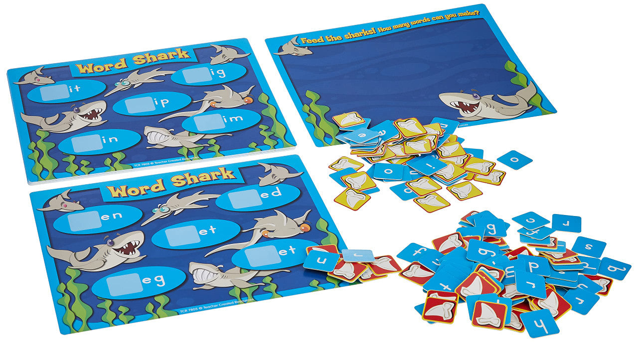 Word Shark Short Vowels Board Game