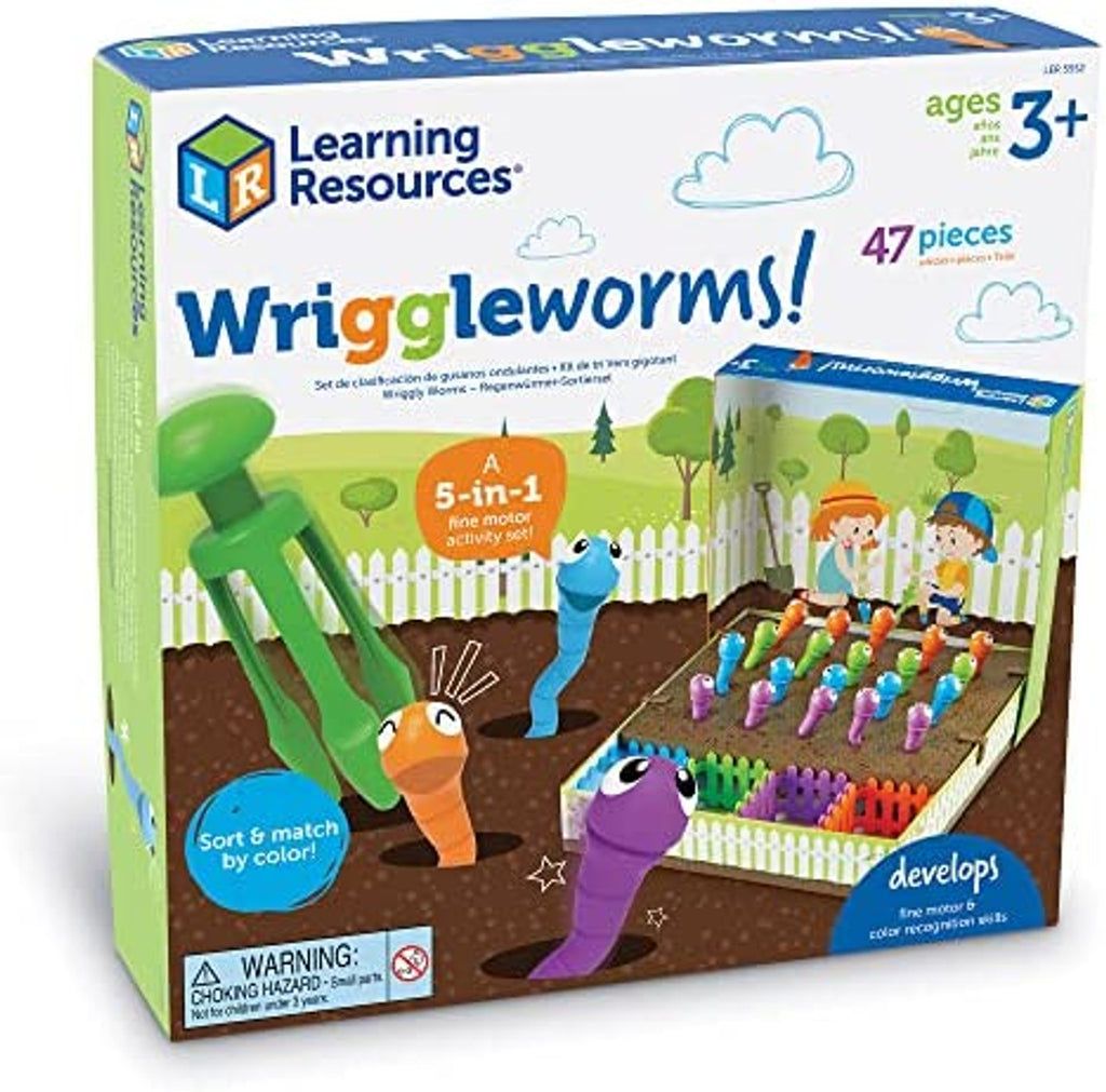 Wriggle Worms! Fine Motor Activity Set