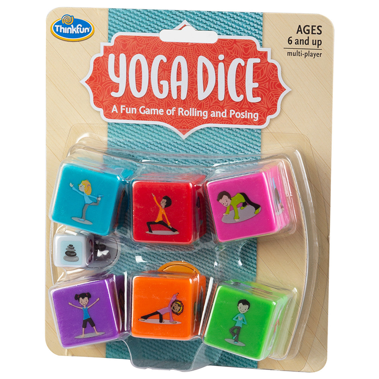 ThinkFun Yoga Dice
