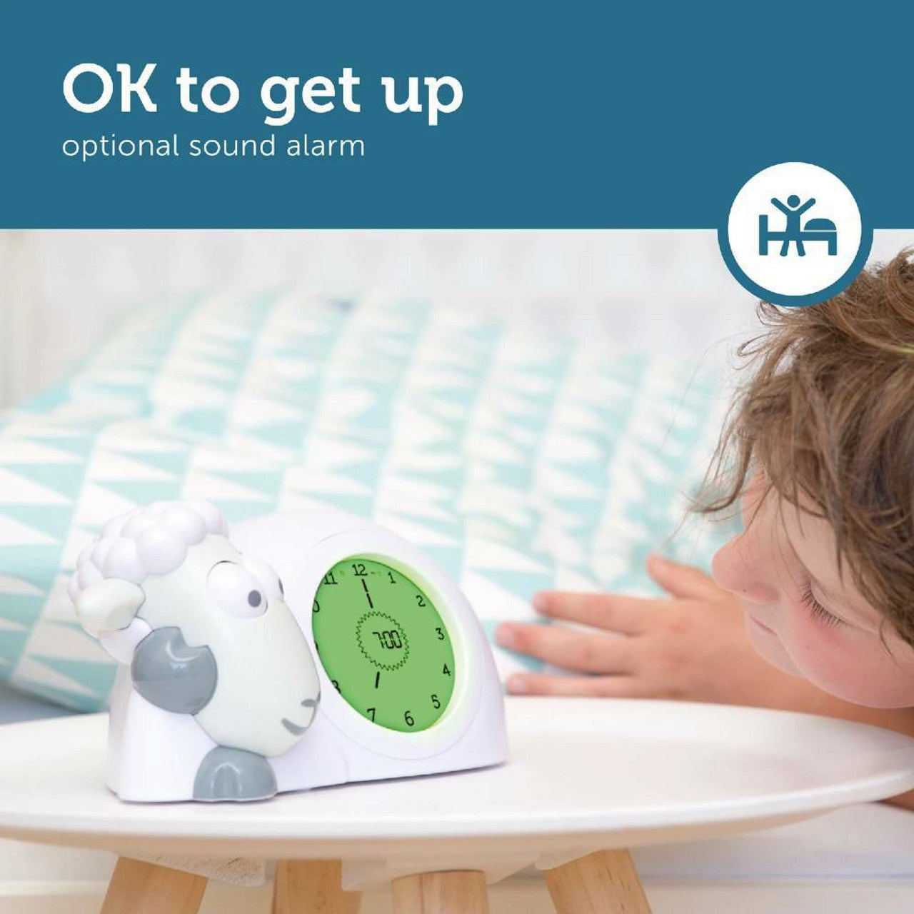 Zazu Sam The Lamb Sleep Trainer Clock