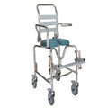 Shower Commode, Attendant Propelled, Swing Away Footplate, 360mm, Juvo, Hybrid (SWL 150kg)