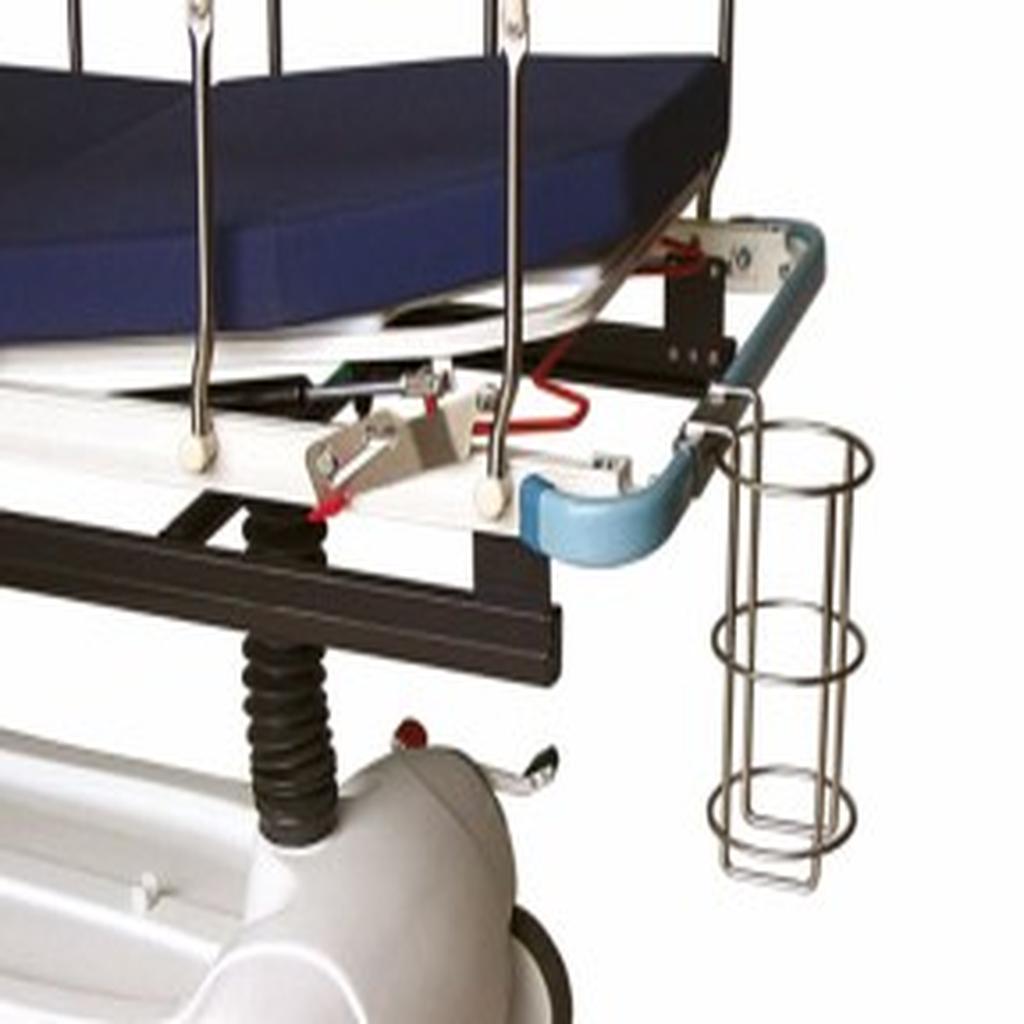 Oxygen Bottle Holder, Rail Mount, Modsel, to suit Modsel Patient Trolley