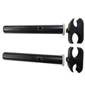 Legrest Mount, High, with Clamps, Pair, Quickie, to suit QM7 Series