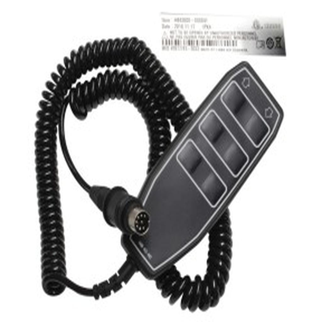 Handset, 6 Button, Black, Coil Cable, Linak HB40, to suit Sertain S4000 Care Chair