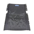 Backrest Upholstery, 410mm (16in.), Nylon, Black, with Pocket, Ansa, to suit Tourer Manual Wheelchair