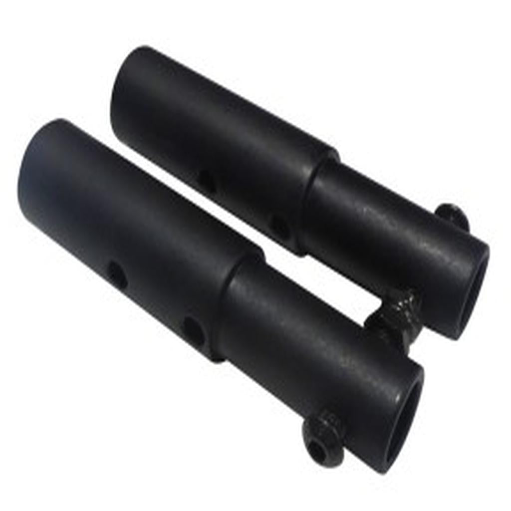 Legrest Extension, 50mm (2in.), Black, with Bolt, Quickie, to suit Manual Wheelchair