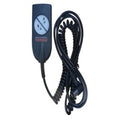Handset, 2 Button, Black, 5 Pin DIN (Round) Plug, Okin, to suit 1 Motor Topform Lift Chair