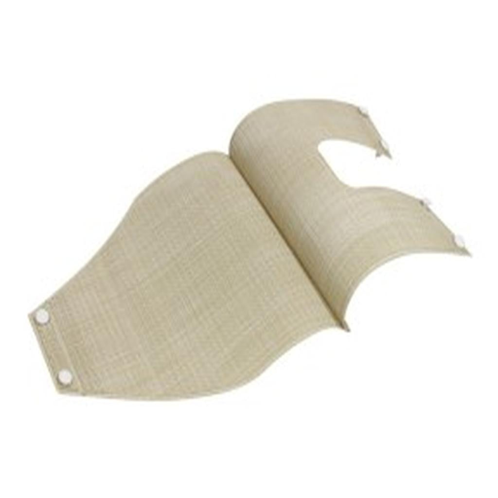 Footrest Upholstery, Beige, Polymedic, to suit Polymedic Pool Wheelchair